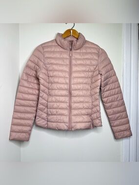 Primark Lightweight Packable Puffer Jacket Women’s Size XS 2/4 Blush Pink Travel